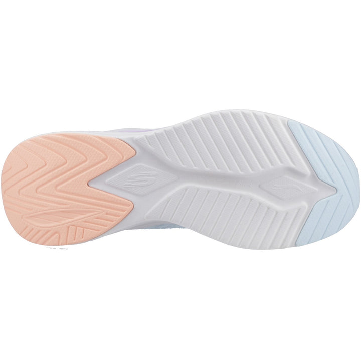 Women's Wide Fit Skechers 150131 Skech Air Meta - Aired Out Trainers in Charcoal/Multi - Image 1