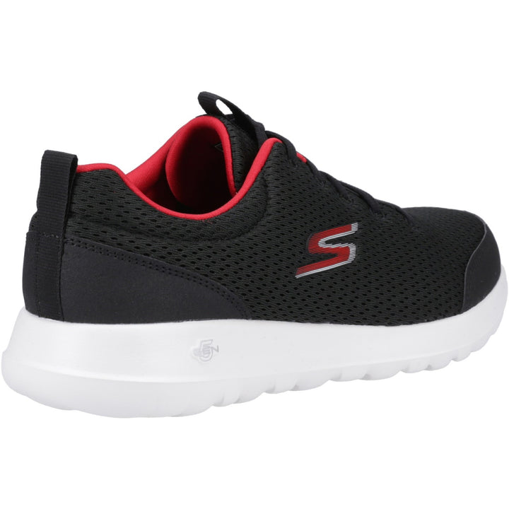 Men's Wide Fit Skechers 216231 Go Walk Max - Progressor Trainers in Navy/Grey - Image 1