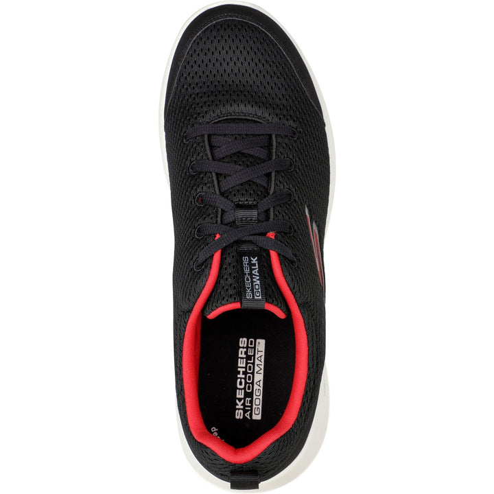Men's Wide Fit Skechers 216231 Go Walk Max - Progressor Trainers in Navy/Grey - Image 1