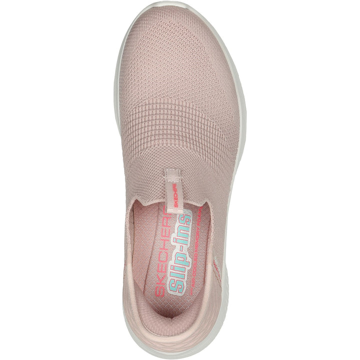 Women's Wide Fit Skechers 149708 Slip-ins Ultra Flex 3.0 Cozy Streak Trainers in Black - Image 1