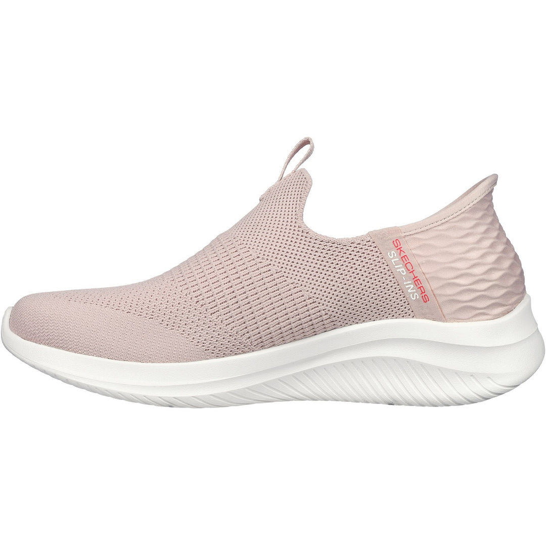 Women's Wide Fit Skechers 149708 Slip-ins Ultra Flex 3.0 Cozy Streak Trainers in Black - Image 9