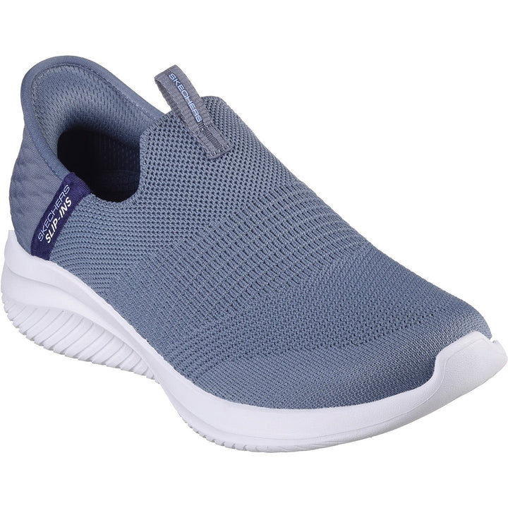 Women's Wide Fit Skechers 149708 Slip-ins Ultra Flex 3.0 Cozy Streak Trainers in Black - Image 1