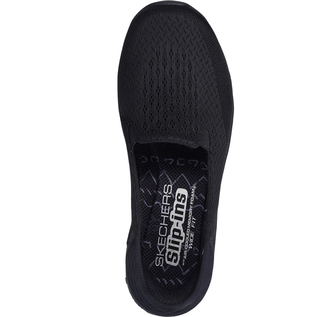 Women's Wide Fit Skechers 158698 Reggae Fest 2.0 Guiding Shoes in Navy - Image 10