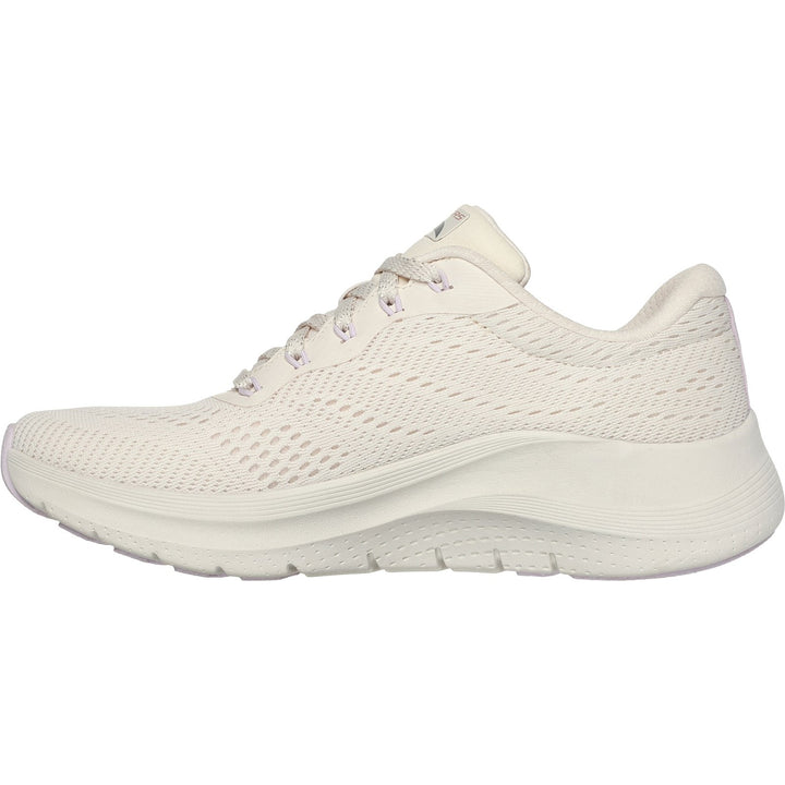 Womens Wide Fit Skechers 150051 2.0 Arch Fit Big League Trainers in Black/Black - Image 1