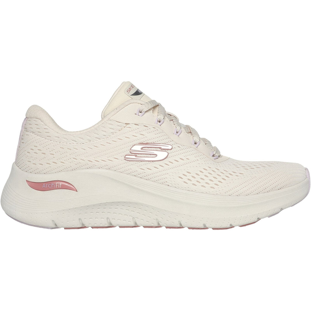 Womens Wide Fit Skechers 150051 2.0 Arch Fit Big League Trainers in Black/Black - Image 32