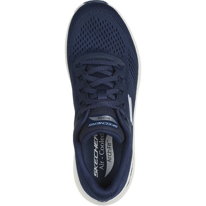 Womens Wide Fit Skechers 150051 2.0 Arch Fit Big League Trainers in Black/Black - Image 1