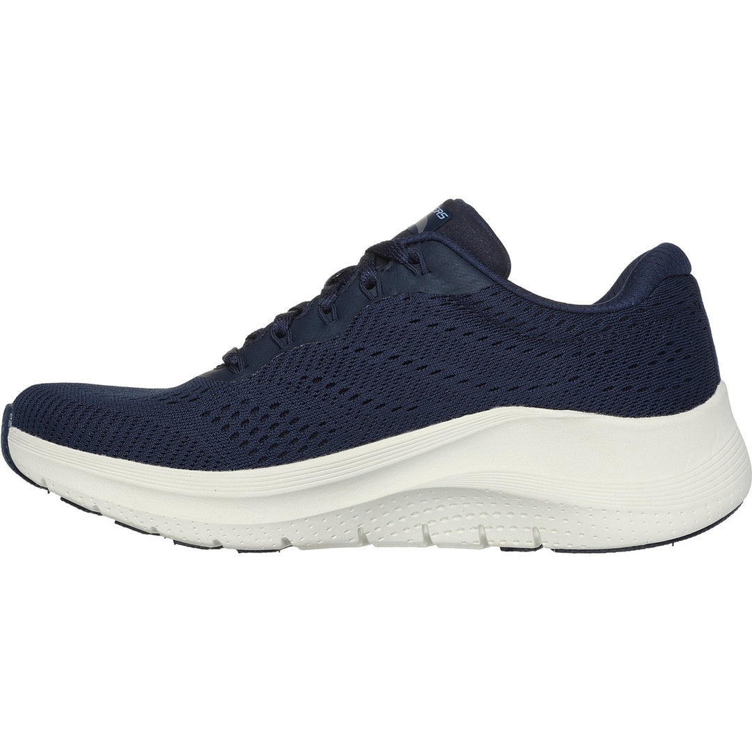 Womens Wide Fit Skechers 150051 2.0 Arch Fit Big League Trainers in Black/Black - Image 9