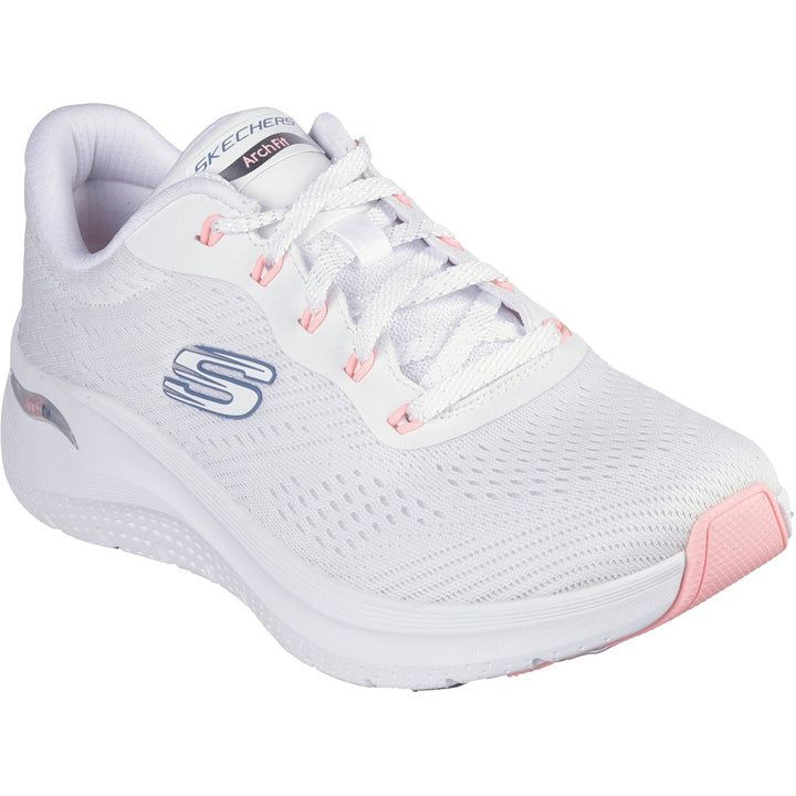 Womens Wide Fit Skechers 150051 2.0 Arch Fit Big League Trainers in Black/Black - Image 1