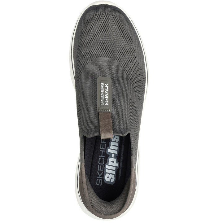 Men's Wide Fit Skechers 216641 Slip-ins Go Walk 7 Easy On 2 Trainers in Navy - Image 1