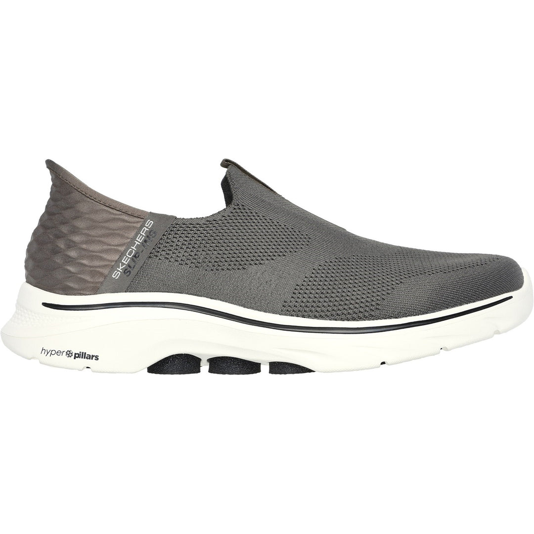 Men's Wide Fit Skechers 216641 Slip-ins Go Walk 7 Easy On 2 Trainers in Navy - Image 8