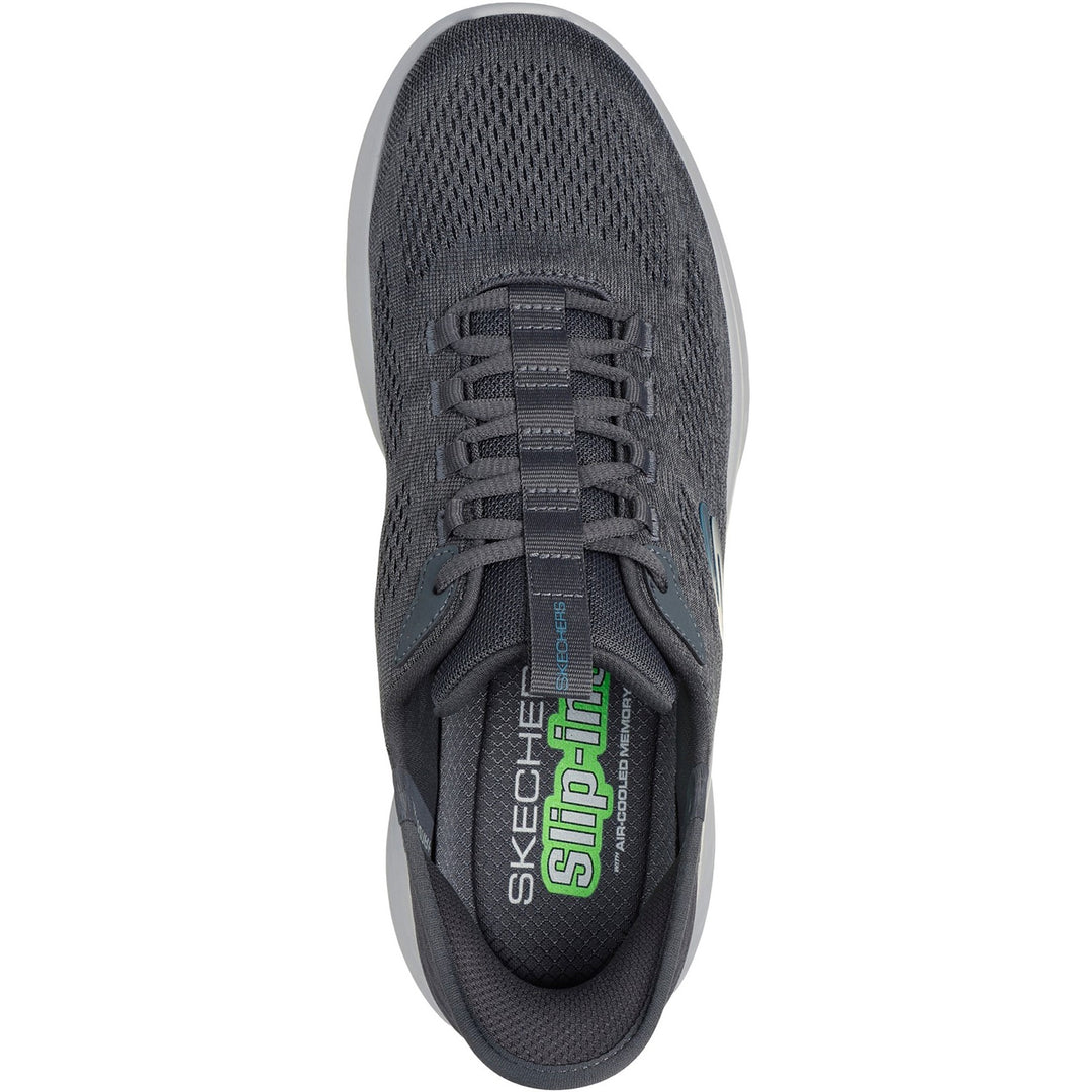 Men's Wide Fit Skechers 232466 Slip-ins Skech Lite Pro Primebase Trainers in Navy/Yellow - Image 13