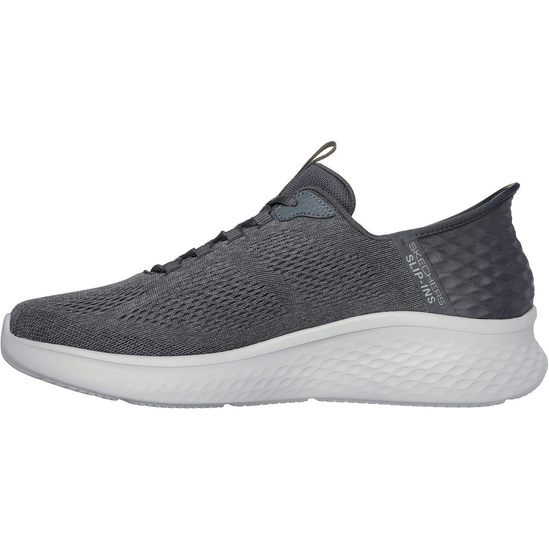 Men's Wide Fit Skechers 232466 Slip-ins Skech Lite Pro Primebase Trainers in Navy/Yellow - Image 12