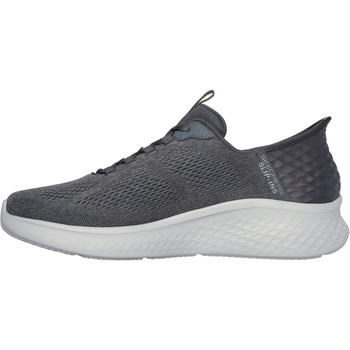 Men's Wide Fit Skechers 232466 Slip-ins Skech Lite Pro Primebase Trainers in Navy/Yellow - Image 1
