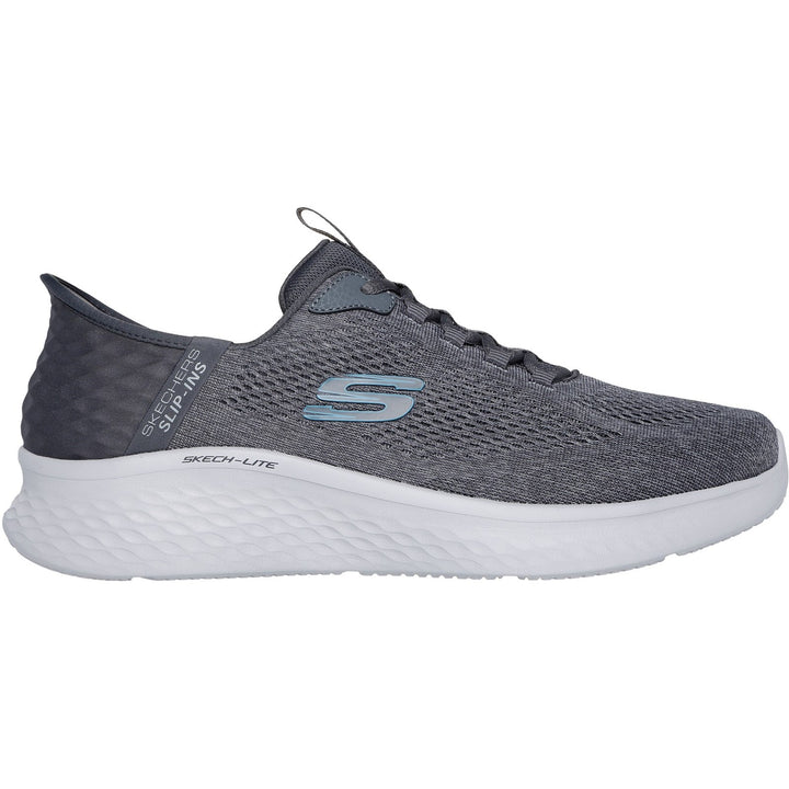 Men's Wide Fit Skechers 232466 Slip-ins Skech Lite Pro Primebase Trainers in Navy/Yellow - Image 1