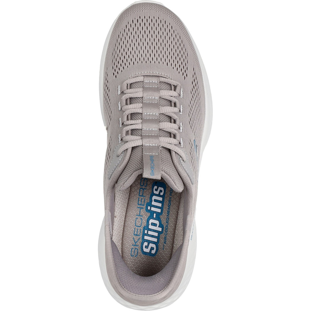 Men's Wide Fit Skechers 232466 Slip-ins Skech Lite Pro Primebase Trainers in Navy/Yellow - Image 9