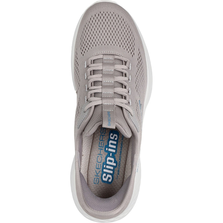Men's Wide Fit Skechers 232466 Slip-ins Skech Lite Pro Primebase Trainers in Navy/Yellow - Image 1