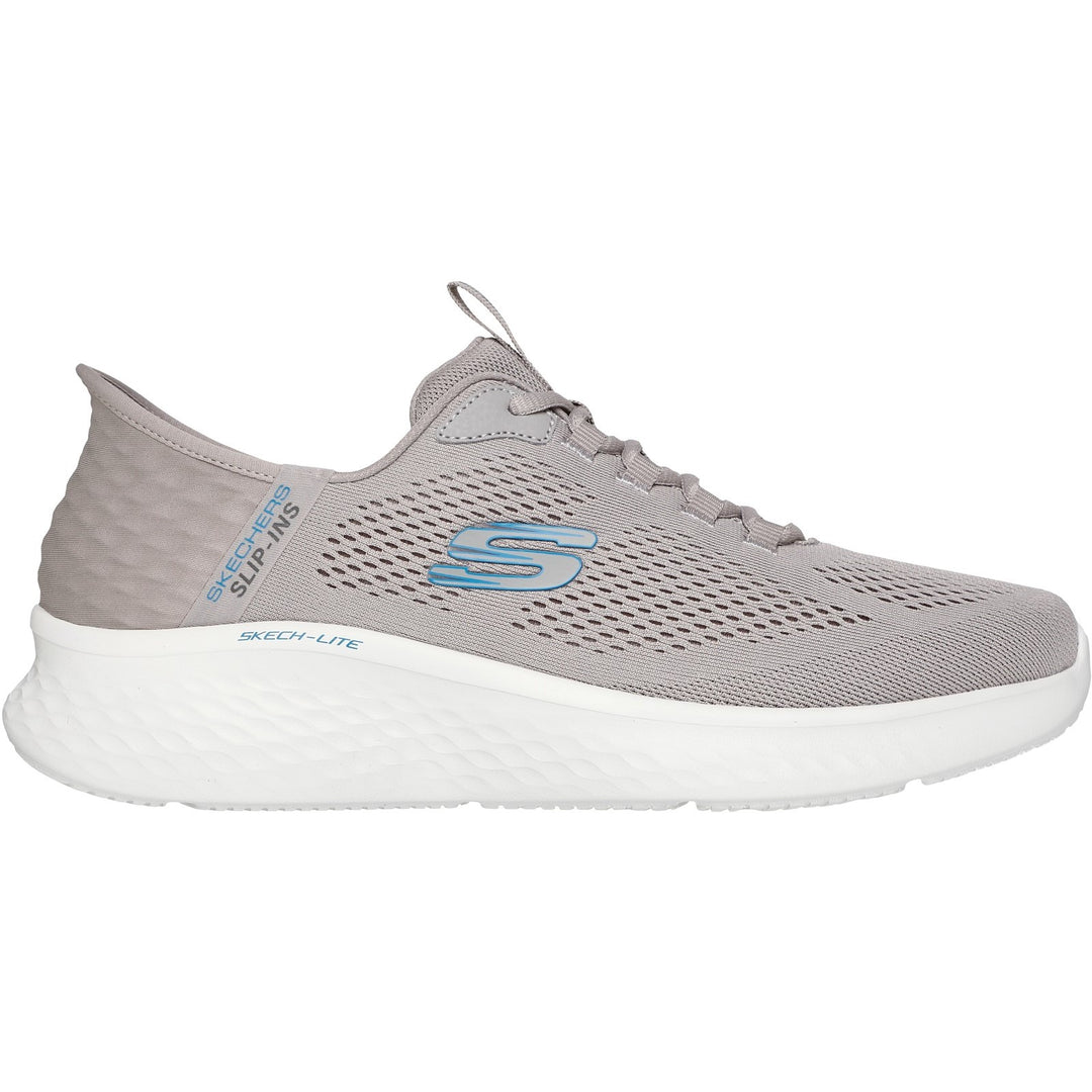 Men's Wide Fit Skechers 232466 Slip-ins Skech Lite Pro Primebase Trainers in Navy/Yellow - Image 6