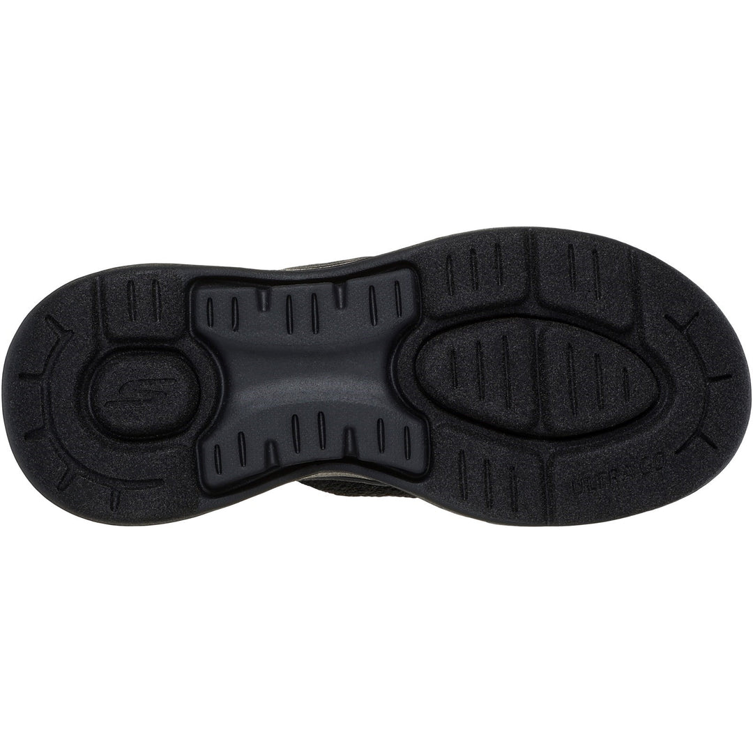 Women's Wide Fit Skechers 140803 Go Walk Arch Fit Sandals in Black - Image 6