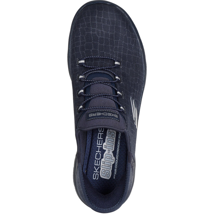 Women's Wide Fit Skechers 150128 Slip-ins Summits Classy Night Trainers in Dark Navy - Image 1