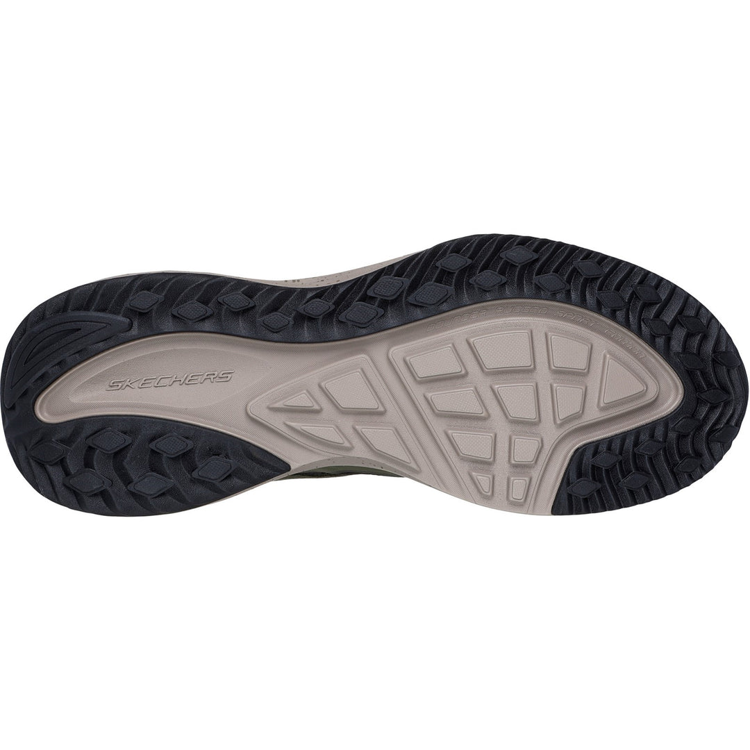 Men's Wide Fit Skechers 232961 Bounder Rse Boots in Charcoal/Lime - Image 11