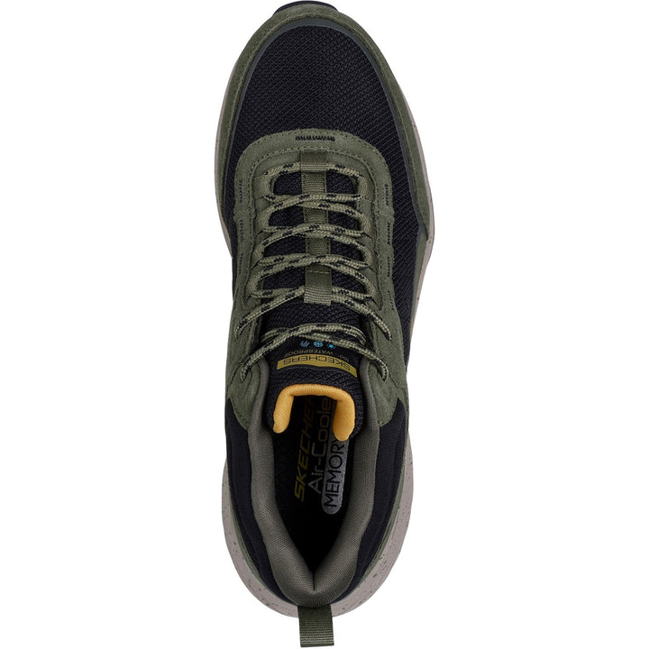 Men's Wide Fit Skechers 232961 Bounder Rse Boots in Charcoal/Lime - Image 1