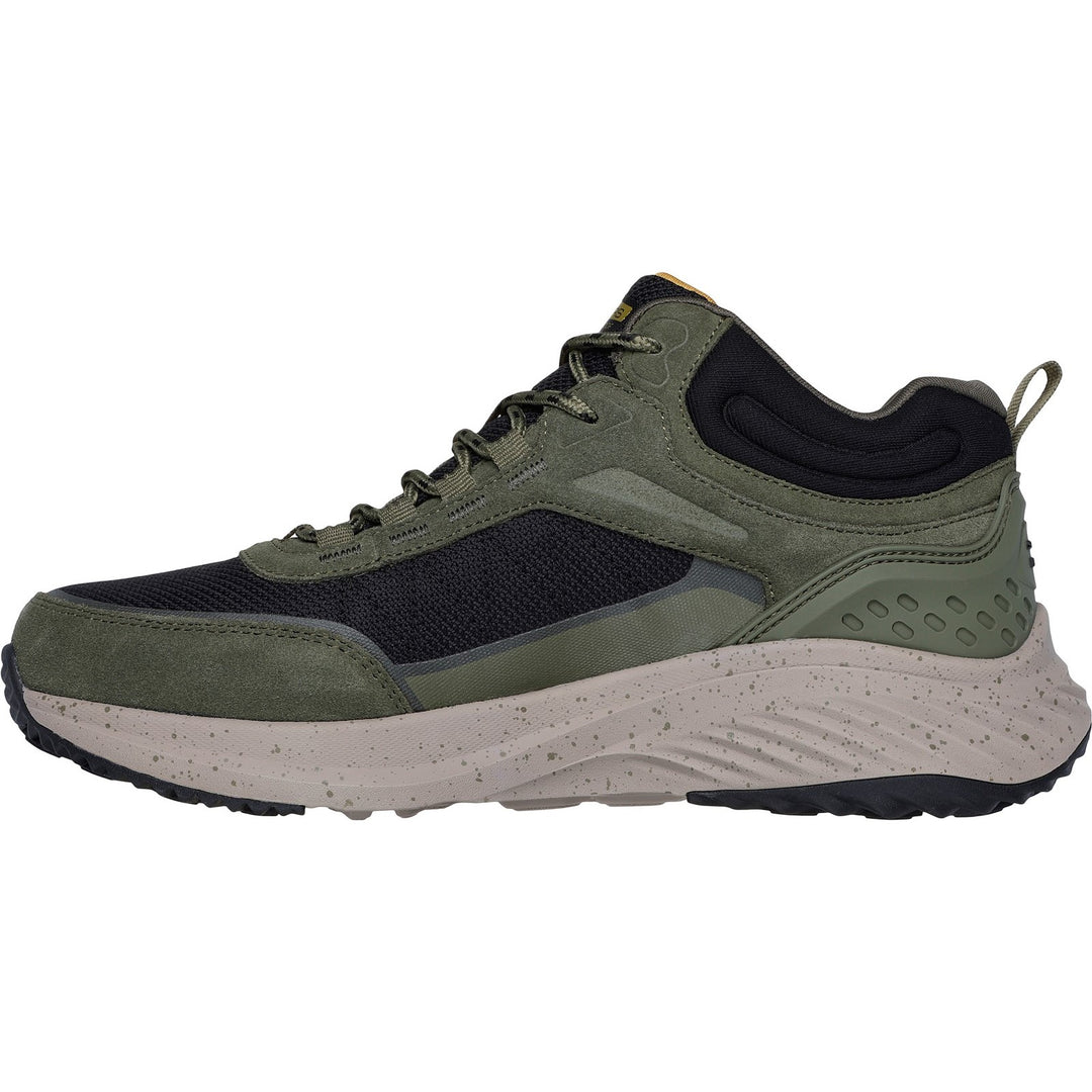 Men's Wide Fit Skechers 232961 Bounder Rse Boots in Charcoal/Lime - Image 9
