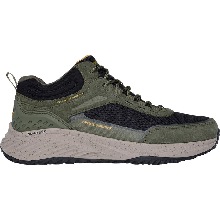Men's Wide Fit Skechers 232961 Bounder Rse Boots in Charcoal/Lime - Image 1