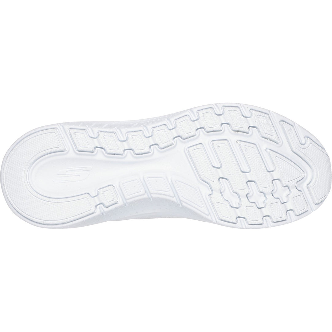 Women's Wide Fit Skechers 150066 Slip-ins Arch Fit 2.0 Easy Chic Trainers in Natural/Pink - Image 11