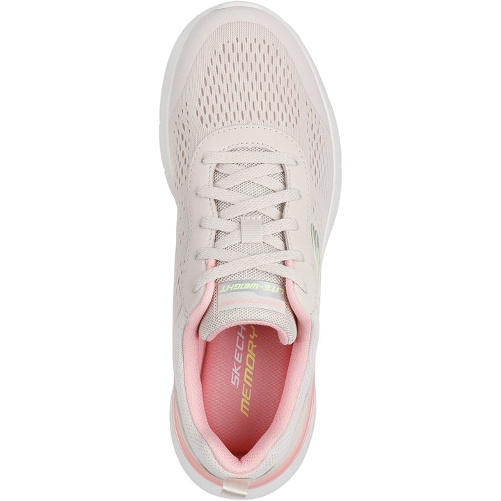 Women's Wide Fit Skechers 150370 Skech-air Dynamight 2.0 New Heights Trainers in Mauve - Image 1