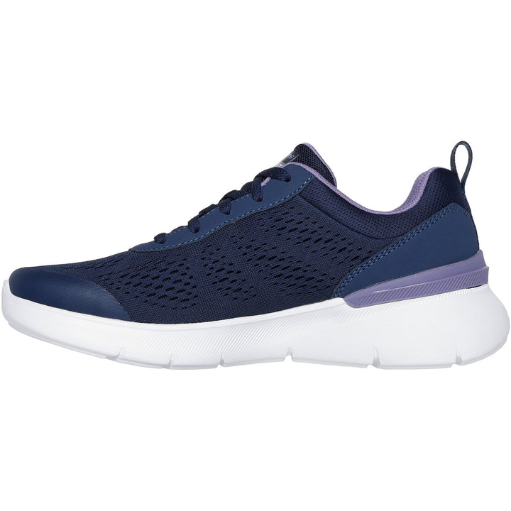 Women's Wide Fit Skechers 150370 Skech-air Dynamight 2.0 New Heights Trainers in Mauve - Image 1
