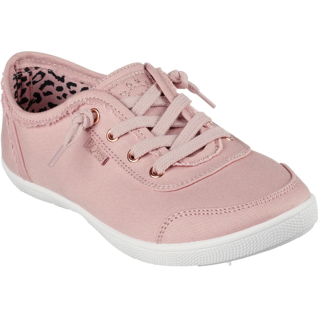 Women's Wide Fit Skechers 33492 Bobs B Cute Shoes in Black - Image 19