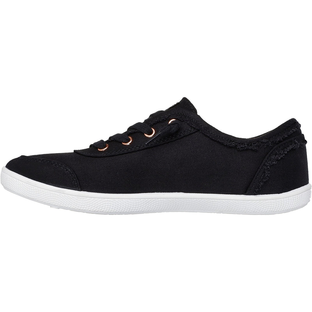 Women's Wide Fit Skechers 33492 Bobs B Cute Shoes in Black - Image 10