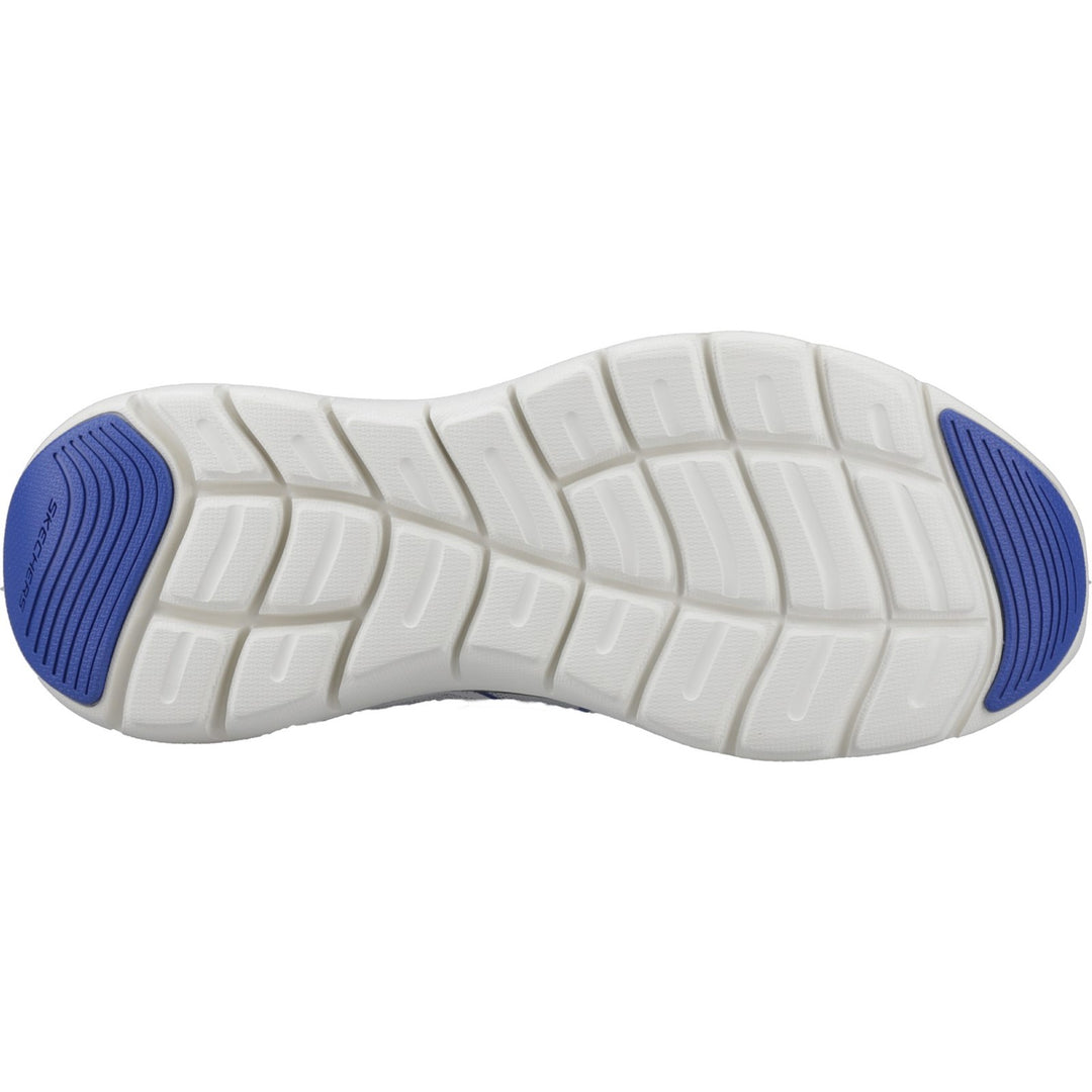 Men's Wide Fit Skechers 232828 Flex Advantage 5.0 Spreelo Trainers in Navy/Blue - Image 11
