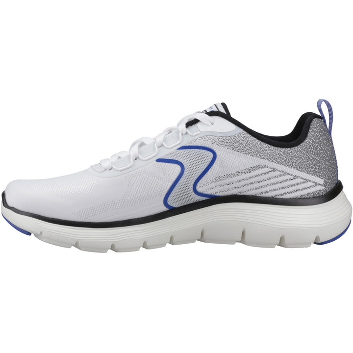 Men's Wide Fit Skechers 232828 Flex Advantage 5.0 Spreelo Trainers in Navy/Blue - Image 1