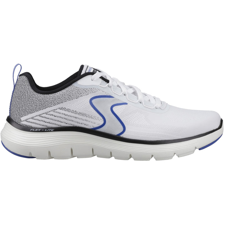 Men's Wide Fit Skechers 232828 Flex Advantage 5.0 Spreelo Trainers in Navy/Blue - Image 1