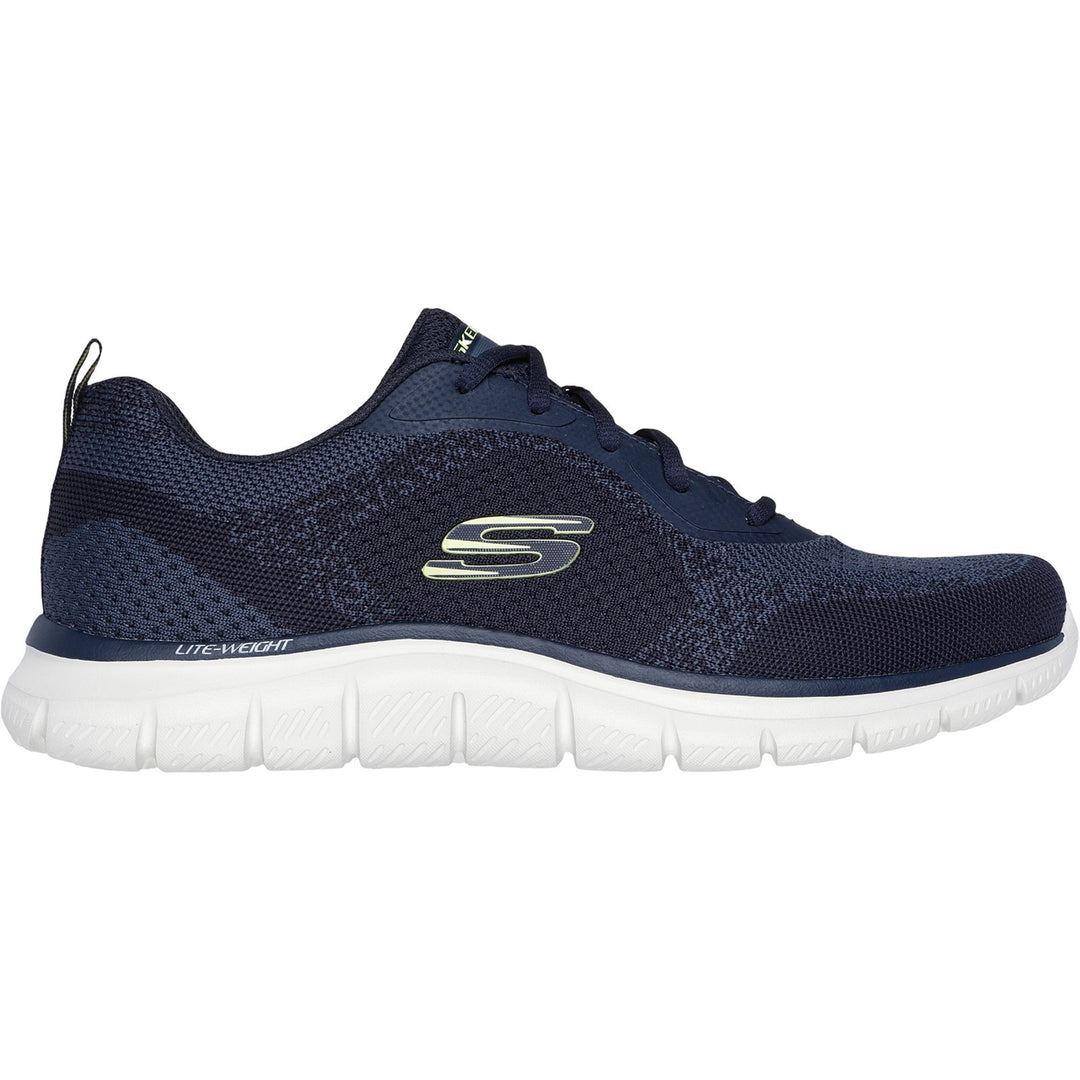 Men's Wide Fit Skechers 232699 Track Glendor Trainers in Grey - Image 8