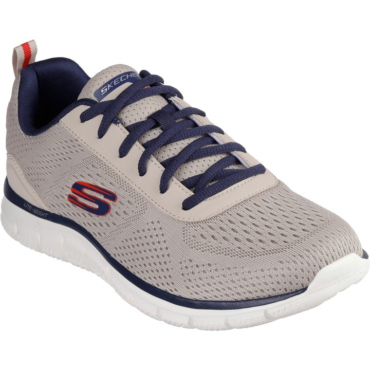 Men's Wide Fit Skechers 232758 Track Leshur Trainers in Slate - Image 1