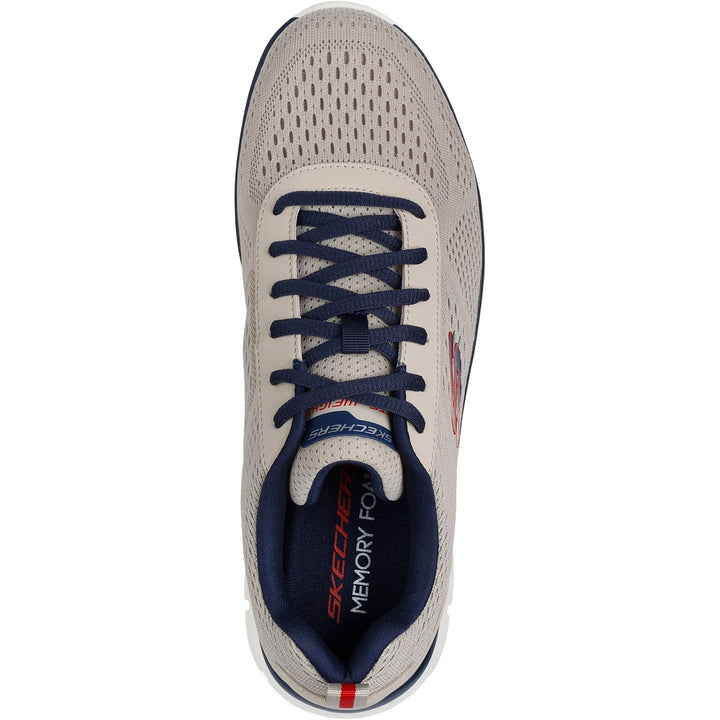Men's Wide Fit Skechers 232758 Track Leshur Trainers in Slate - Image 1