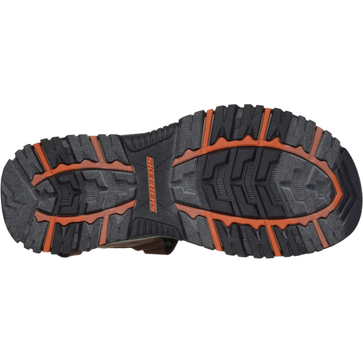 Men's Relaxed Fit Skechers 205139 Prewitt Rigdon Sandals in Black - Image 1