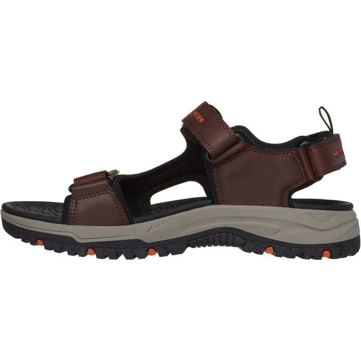 Men's Relaxed Fit Skechers 205139 Prewitt Rigdon Sandals in Black - Image 1