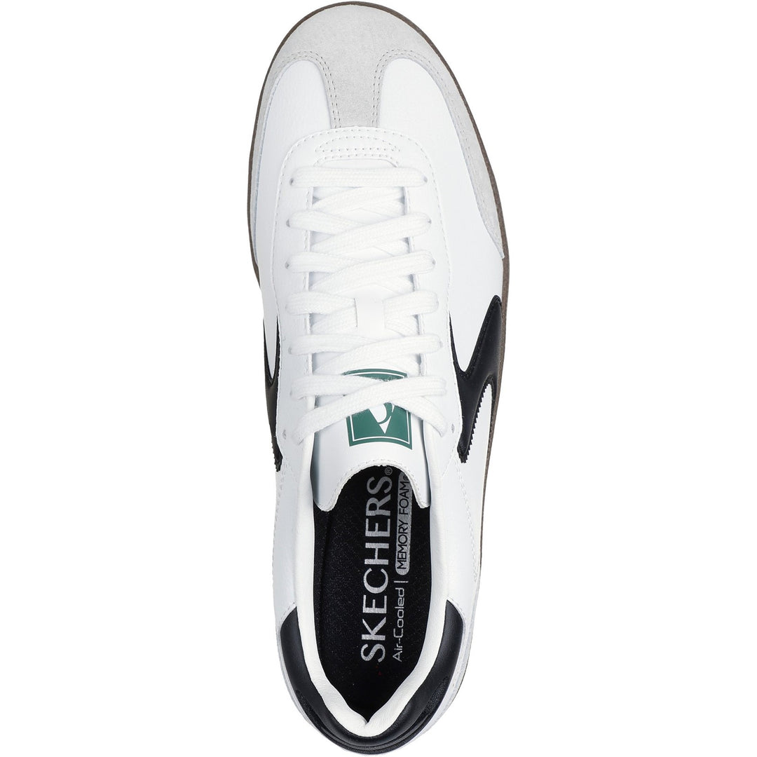Men's Wide Fit Skechers 254150 Hotshot Pyke Trainers in Grey/Navy - Image 11