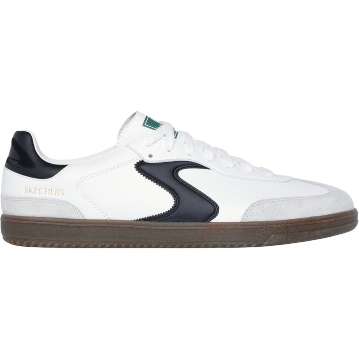 Men's Wide Fit Skechers 254150 Hotshot Pyke Trainers in Grey/Navy - Image 1