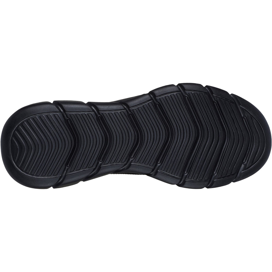 Men's Wide Fit Skechers 118306 Bobs Sport B Flex Frigid Edge Trainers in Black - Image 6