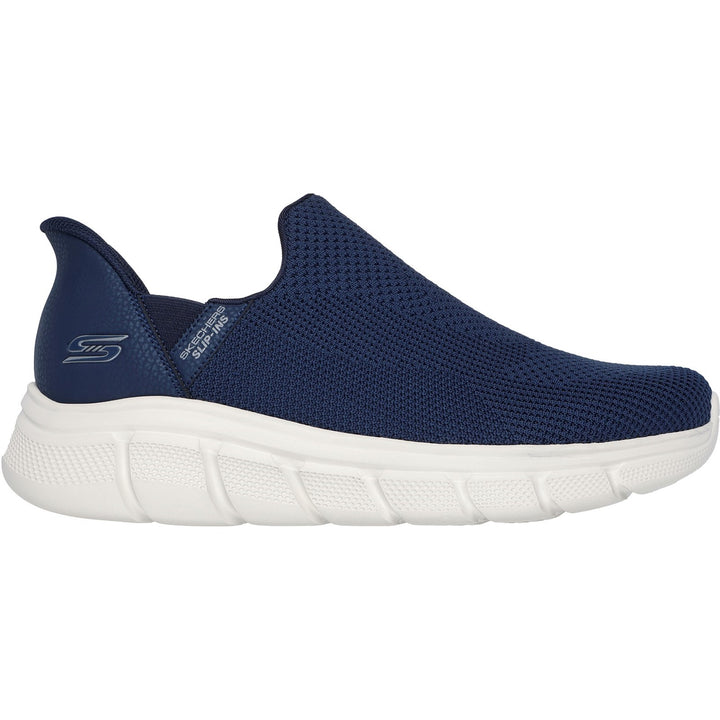 Men's Wide Fit Skechers 118306 Bobs Sport B Flex Frigid Edge Trainers in Black - Image 1
