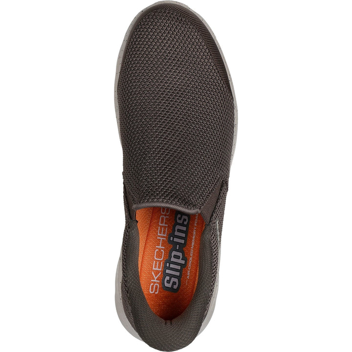 Men's Wide Fit Skechers 216333 Slip-ins Go Walk Flex Ojai Trainers in Black - Image 1