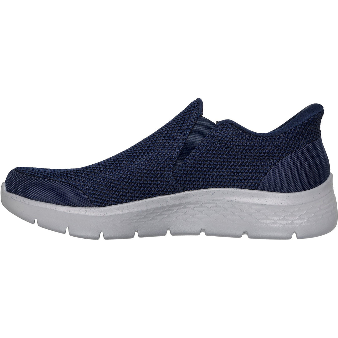 Men's Wide Fit Skechers 216333 Slip-ins Go Walk Flex Ojai Trainers in Black - Image 10