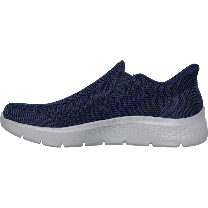 Men's Wide Fit Skechers 216333 Slip-ins Go Walk Flex Ojai Trainers in Black - Image 1