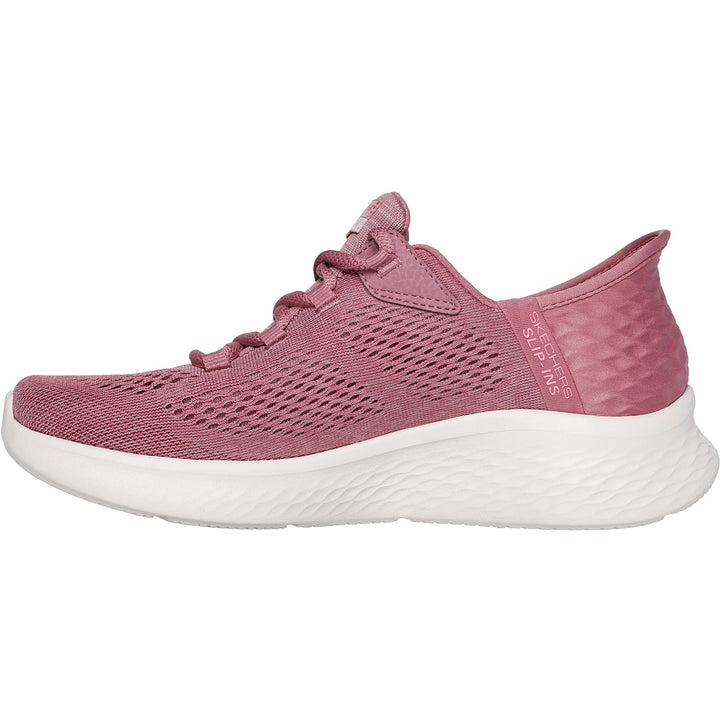 Women's Wide Fit Skechers 150012 Slip-ins Skech Lite Pro Natural Trainers in Grey/Multi - Image 1