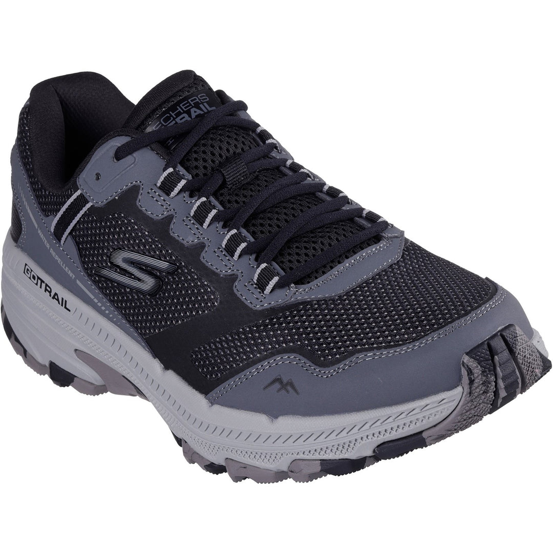 Men's Wide Fit Skechers 220754 Go Run Trail Altitude 2.0 Trainers in Olive/Black - Image 13