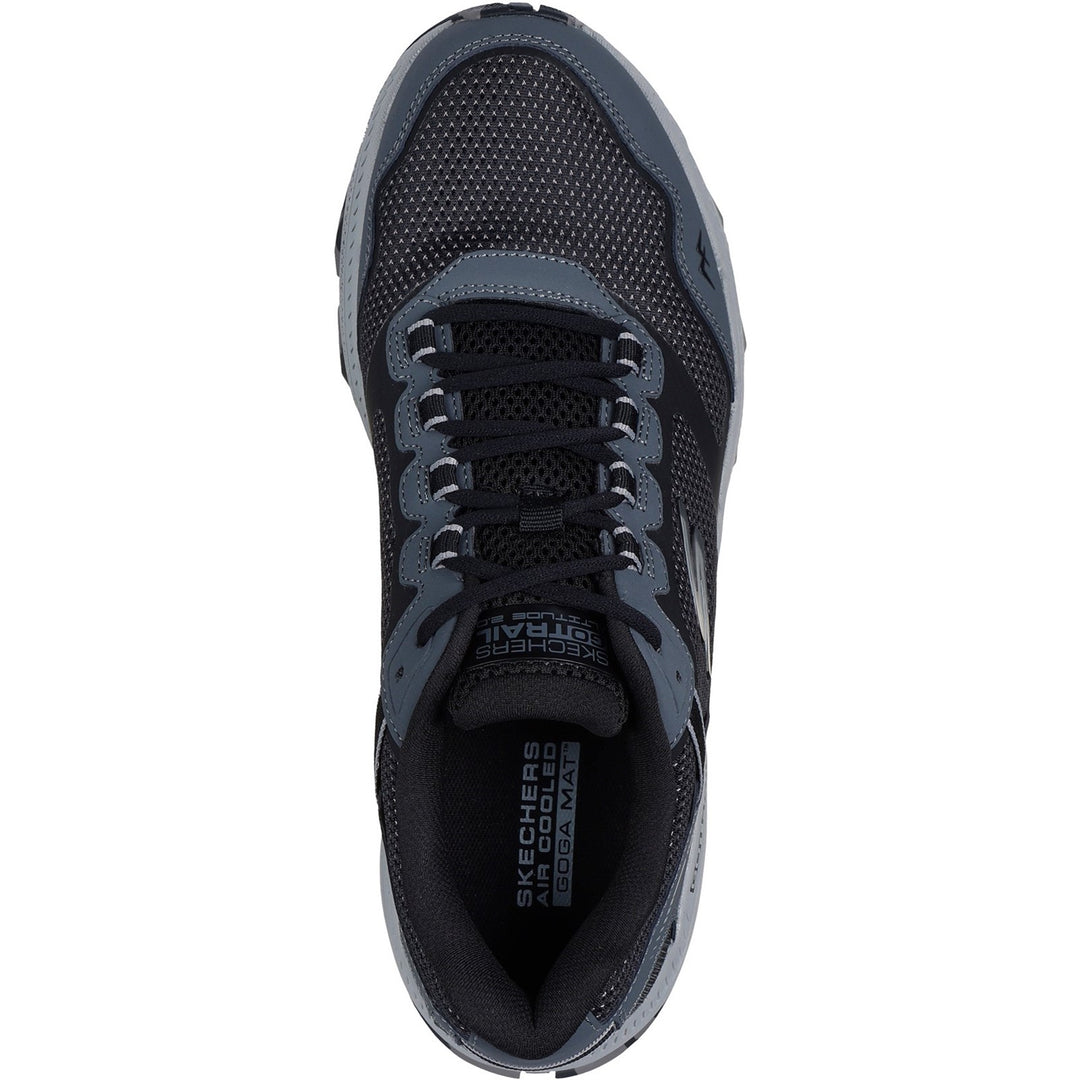Men's Wide Fit Skechers 220754 Go Run Trail Altitude 2.0 Trainers in Olive/Black - Image 15